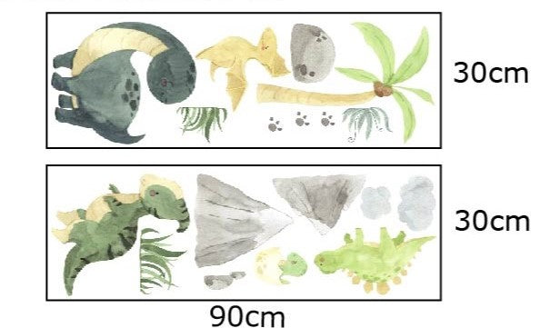 Dinosaurus -seinätarra