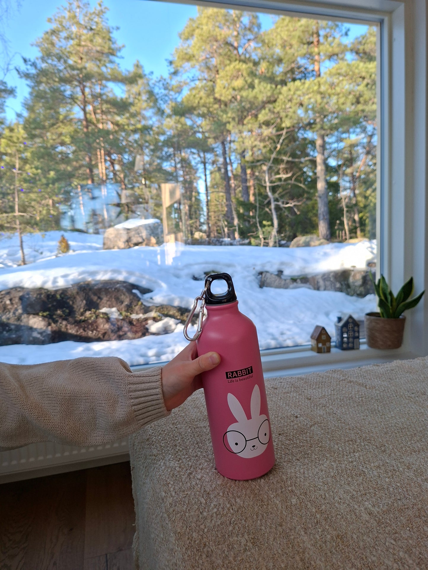 Juomapullo pupu 500 ml    ⭐️ Suosituin