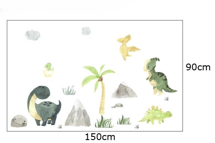 Dinosaurus -seinätarra