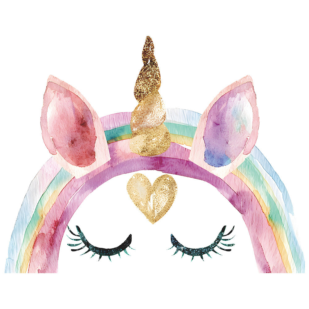 Yksisarvinen -seinätarra