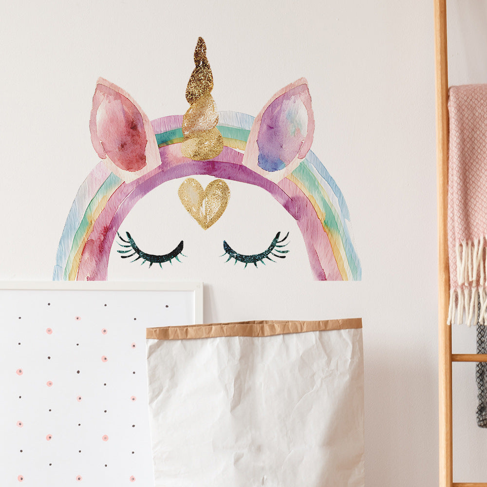 Yksisarvinen -seinätarra